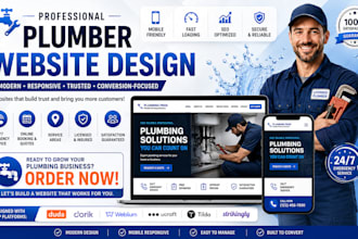 design simbasite duda dorik weblium ucraft tilda strikingly plumber website
