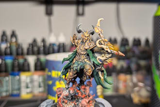 print and paint your miniatures using an stl file