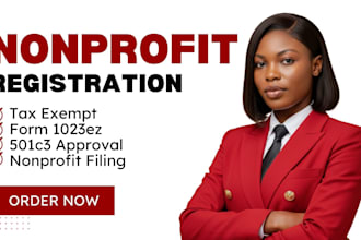do 501c3 nonprofit registration, 1023ez, articles, bylaws, ein and tax exempt