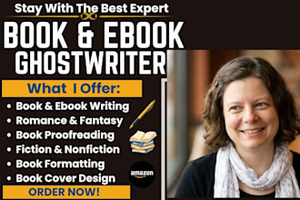 be fiction book ghostwrriter, ebook ghostwriter, ghostwriting, ghostbook writer