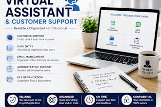 asistencia virtual y atención al cliente profesional