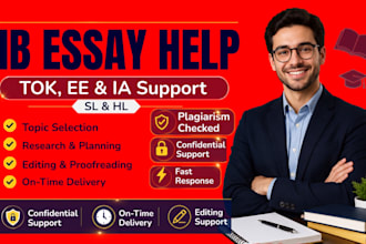 polish and write your ib extended essay, ib toks and ib ias for hl sl