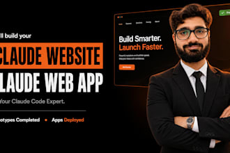 build claude website landing page, claude saas web app, claude code developer