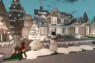 build your dream bloxburg youtube speedbuild