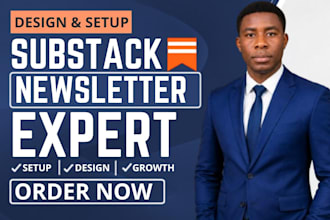 substack newsletter design substack setup substack promotion substack post