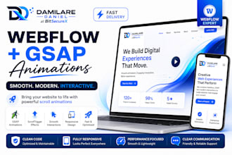 add smooth gsap animations to your webflow website