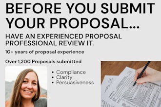 review and edit your rfp response before submission