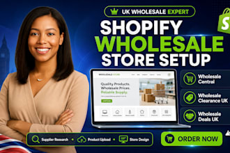 setup wholesale central wholesale clearance UK wholesale deals UK shopify store
