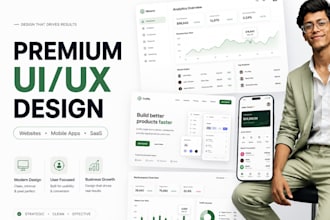 design modern website in figma