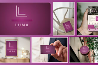 design a professional brand identity logo and complete branding