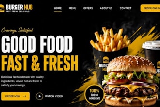 design wix website for restaurants cafes bakeries catering businesses