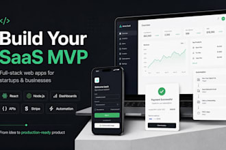 build your saas mvp with react and nodejs