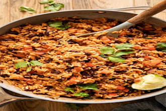 cook rice and beans