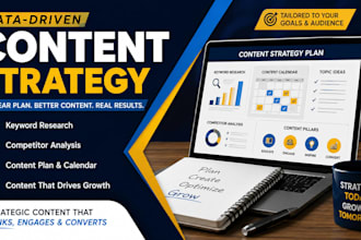 create an SEO content strategy, content plan and calendar for your business