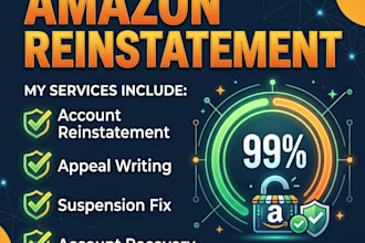 write amazon poa for account reinstatment and amazon section 3