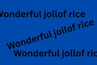cook delicious nigerian jollof rice for parties, events