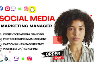be realtor social media manager social marketing manager and content creator