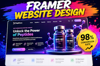design framer website, fix framer website design develop framer website