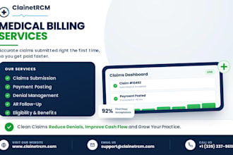 provide medical billing, credentialing and rcm services