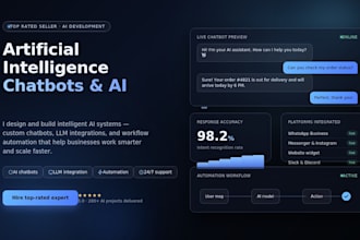 provide ai development for business
