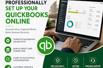 professionally set up your quickbooks online account