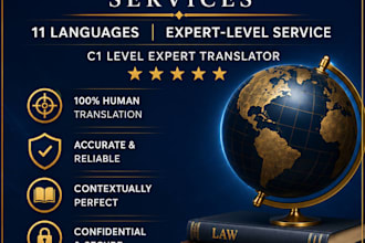 proofread, edit, and do professional mtpe in 11 languages