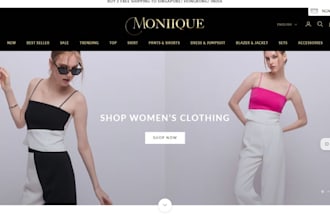 do shopify fashion store, clothing website, fashion website, boutique website