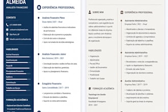 professional resume, CV design