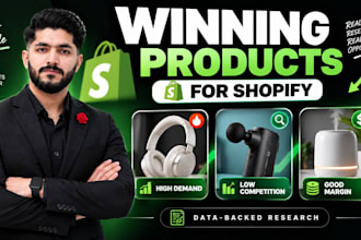 find high potential products for shopify dropshipping