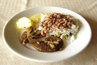 cook rice and beans