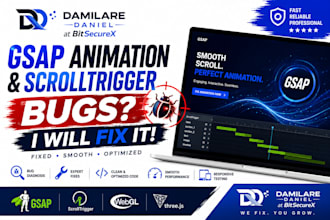 fix gsap animation and scrolltrigger bugs