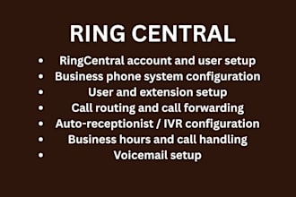 setup ring central voip