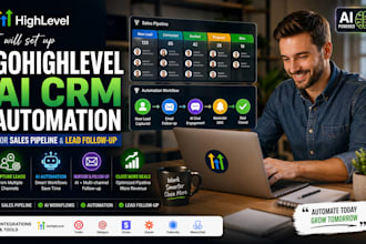 setup hubspot CRM automation gohighlevel pipeline workflows integrations