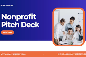 create nonprofit pitch deck donor sponsorship fundraising presentation