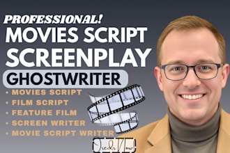 write script coverage and edit screenplays for film, TV, and stage plays