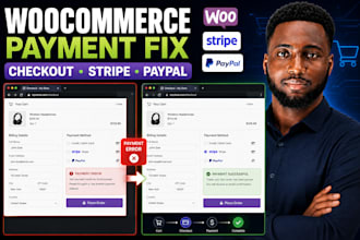 fix woocommerce checkout, stripe or paypal payment errors