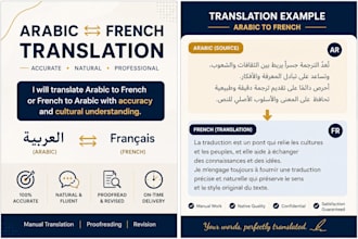 translate arabic to french and french to arabic