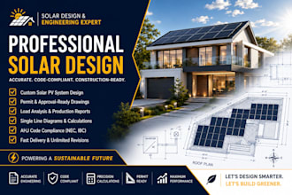 design residential florida solar pv permit plan sets with pe engineering