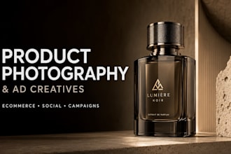 create product photography and ad creatives