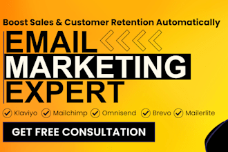omnisend klaviyo email flows mailchimp mailerlite bravo automation expert