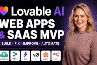 build lovable ai web app, lovable ai website, lovable saas mvp, lovable supabase