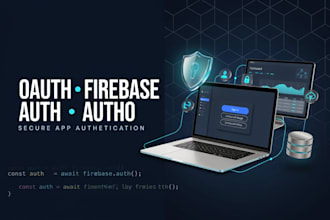 integrate oauth firebase auth or auth0 into your app