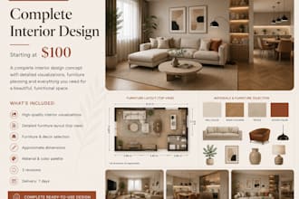design and visualize your interior space