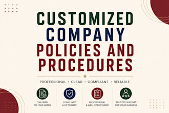 review your policies for best practice compliance