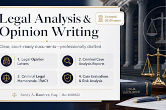 prepare a professional legal case evaluation and risk analysis as US attorney