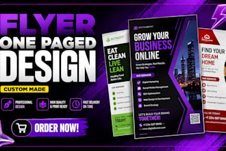 design luxury brand flyer custom flyer for your brand