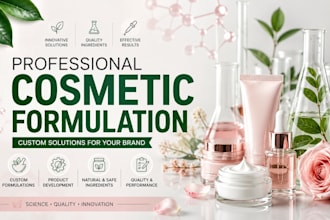 create professional cosmetic formulations for skincare haircare and beauty