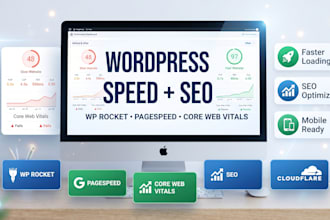 do wordpress speed optimization, wp rocket and wordpress SEO