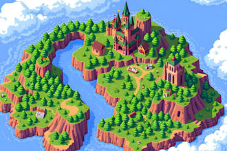 create top down pixel art tileset game art tile map game sprite sheet animation