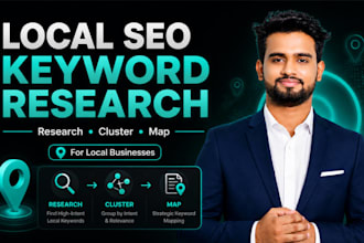 do local SEO keyword research clustering and mapping